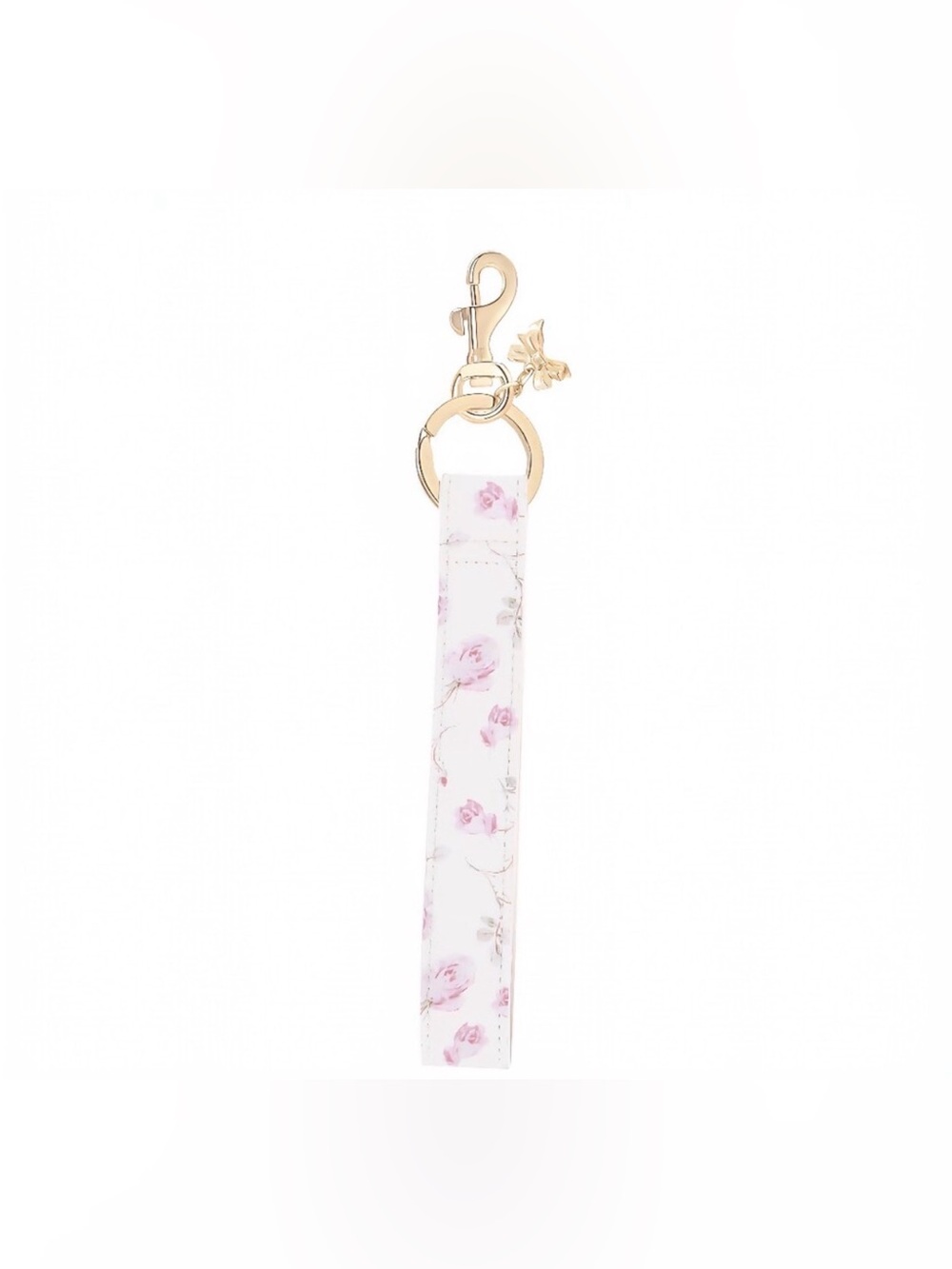 💗🔑 LoveShackFancy x Target Case-Mate Ribbon Rosa Flora Printed Keychain Strap 🔑💗 - Picture 2 of 5